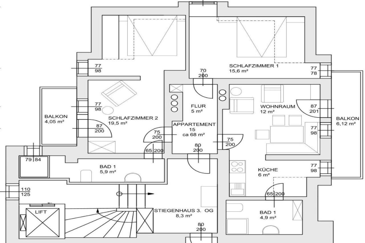 Pension Appartements Gabriele Bad Gastein Zewnętrze zdjęcie