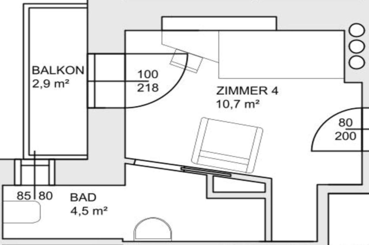Pension Appartements Gabriele Bad Gastein Zewnętrze zdjęcie